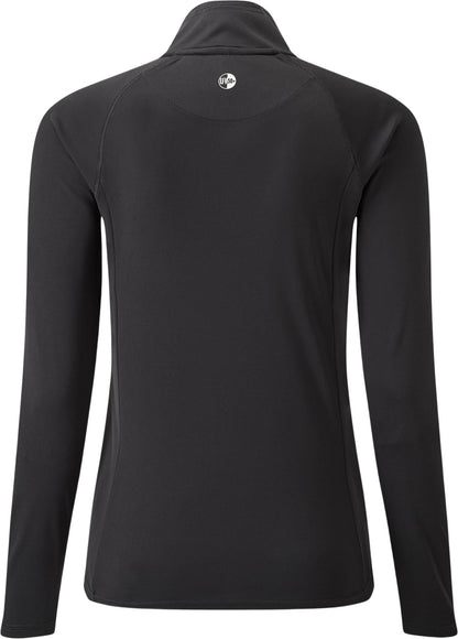 Gill UV Tec LS Zip trøye dame charcoal