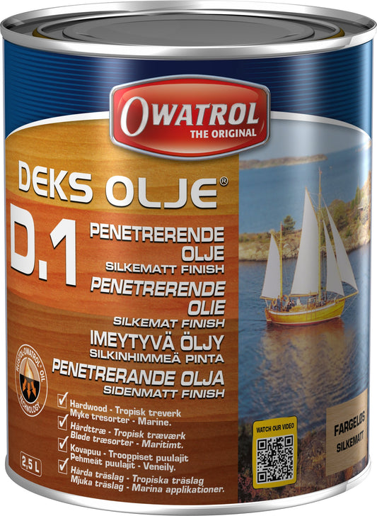 Owatrol Deks Olje D1 matt