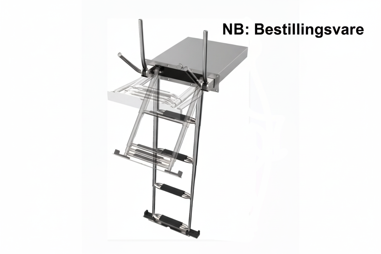 OSCULATI Easy Up syrefast teleskop stige (Bestillingsvare)