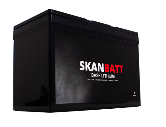 SKANBATT Base Lithium - 12V -24V  100A til 200 A BMS Med og uten   Bluetooth og varme – bilde 2