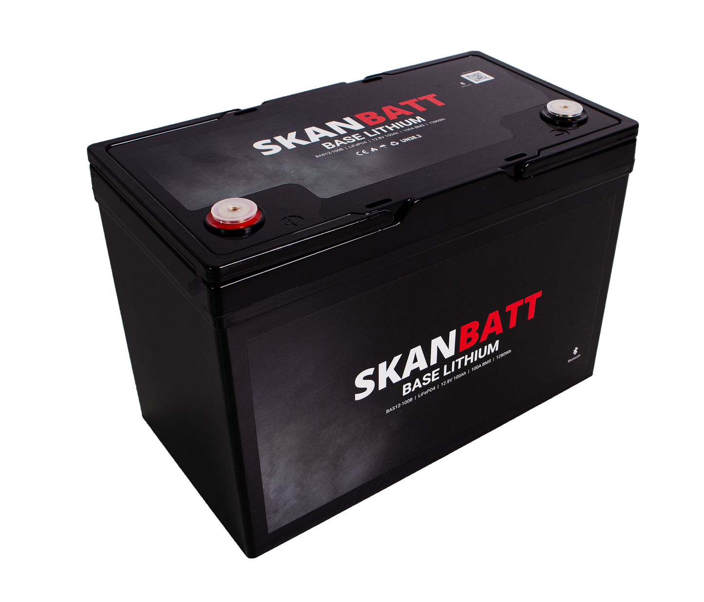 SKANBATT Base Lithium - 12V -24V  100A til 200 A BMS Med og uten   Bluetooth og varme – bilde 4