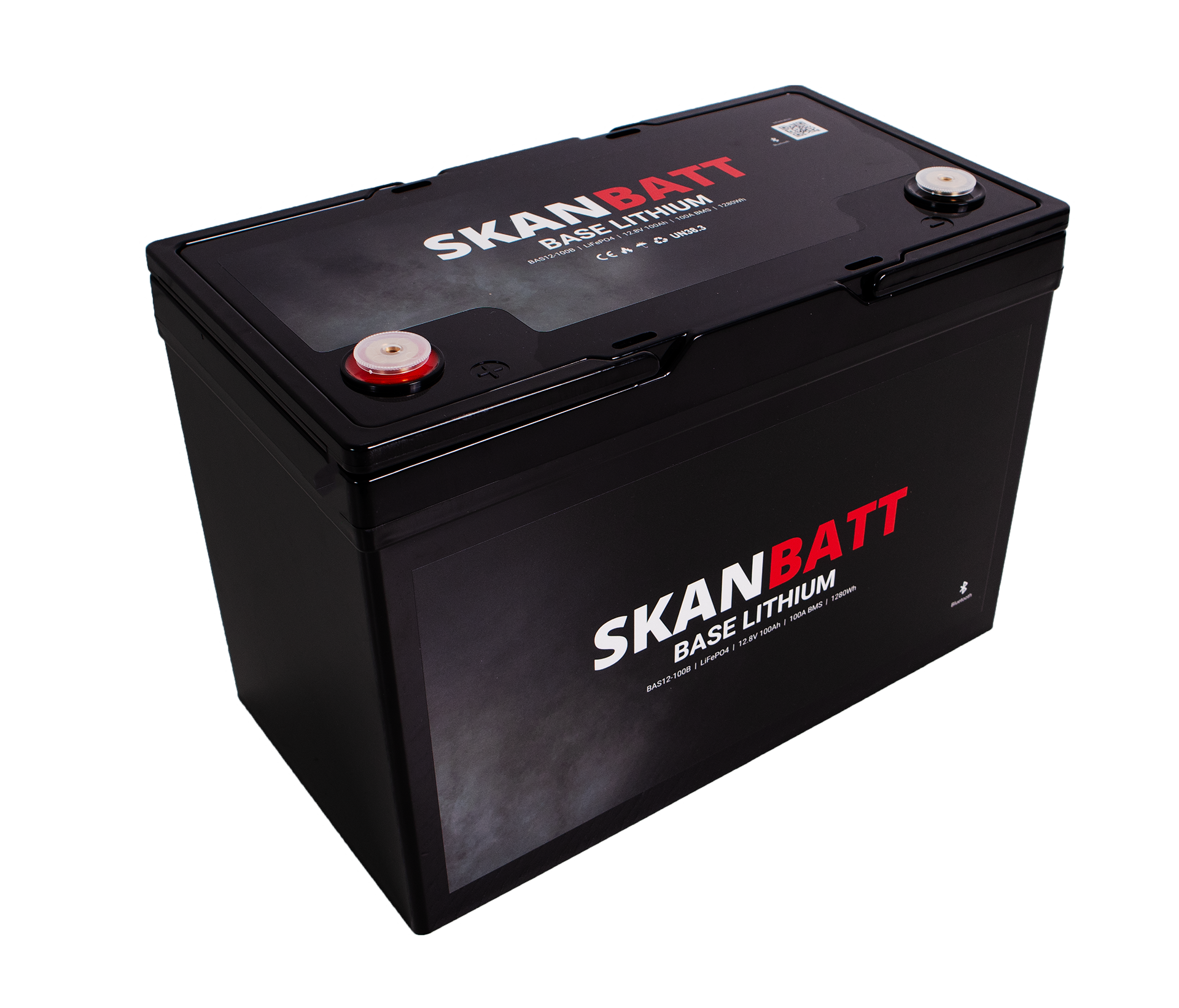 SKANBATT Base Lithium - 12V -24V  100A til 200 A BMS Med og uten   Bluetooth og varme – bilde 4