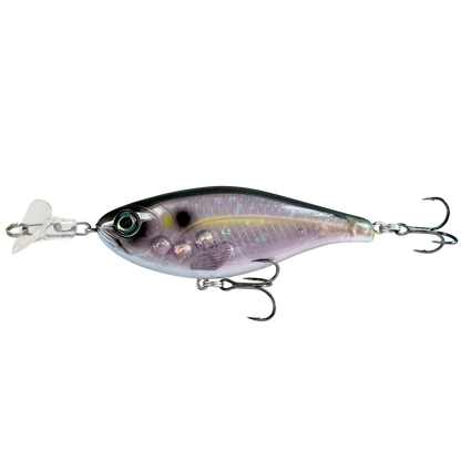 Headbanger Cranky Shad - Slow sink - Ghost Shad