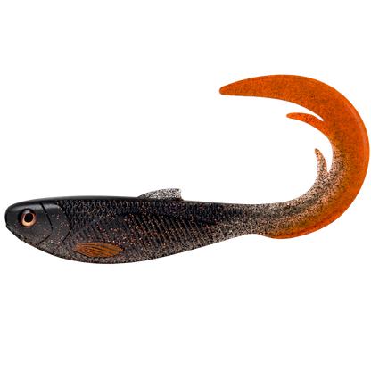 Headbanger FireTail v2 - Softbait - Black/Orange