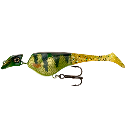 Headbanger Shad - Sinking - Natural Perch