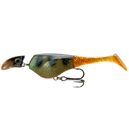 Headbanger Shad - Sinking - Rusty Perch