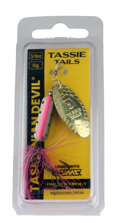Tasmanian Devil - Tassie Tail - Brown Trout
