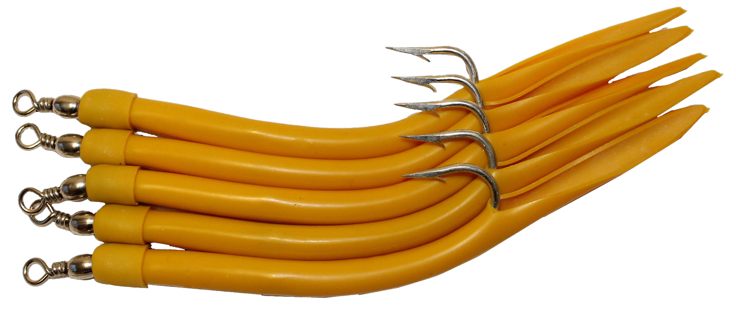 Columbi Gummimakk - 5pk - Gul