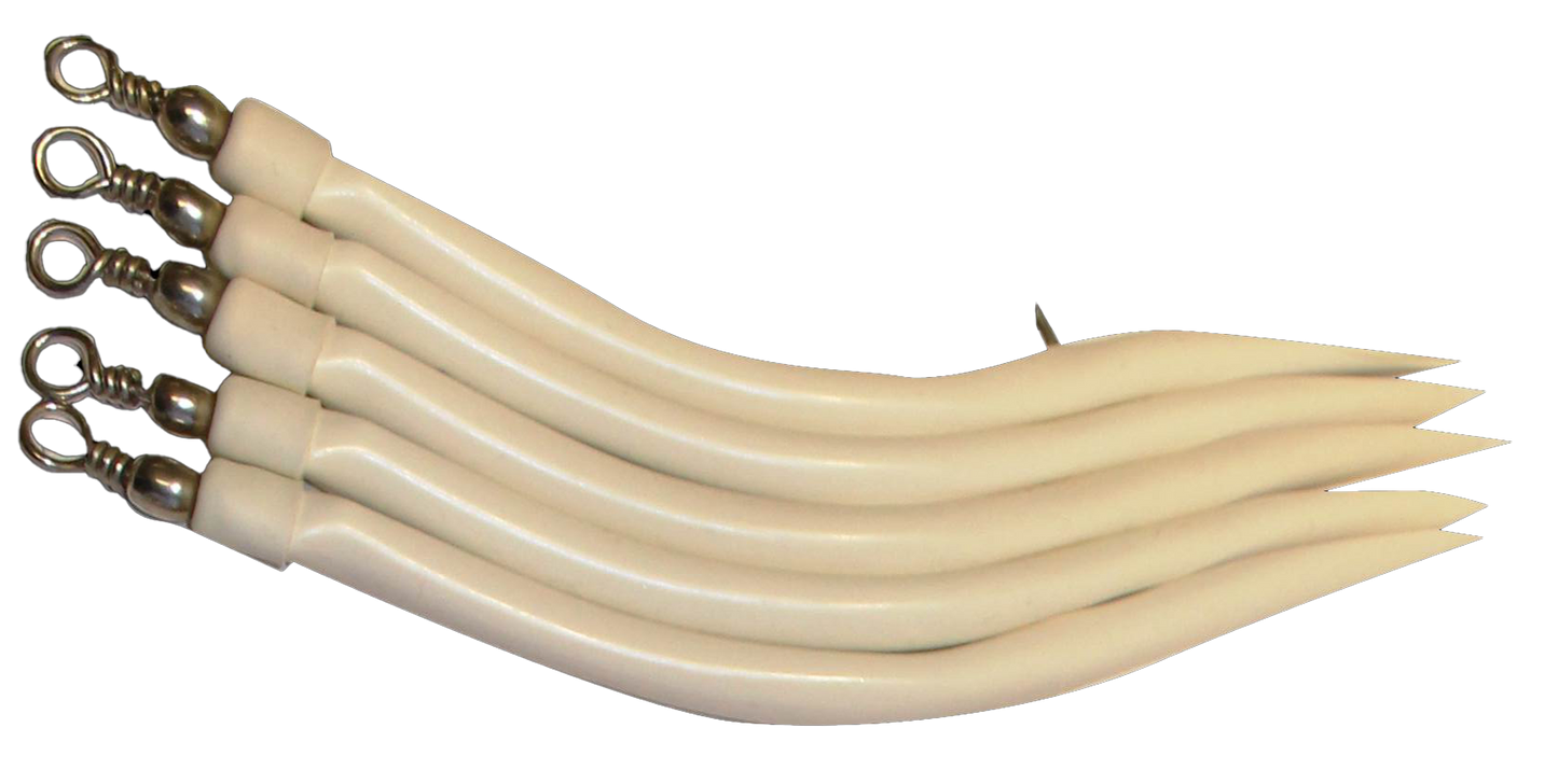 Columbi Gummimakk - 5pk - Hvit