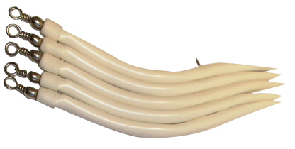 Columbi Gummimakk - 5pk - Hvit