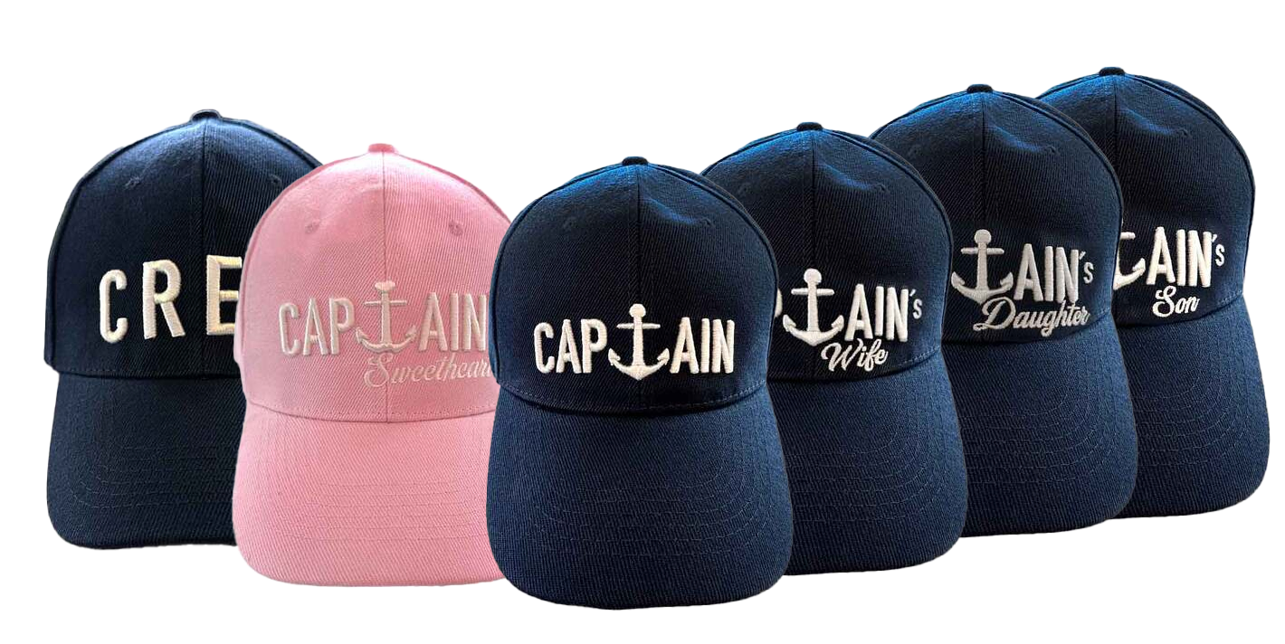 Caps Captain - Mørk blå - Justerbar one-size