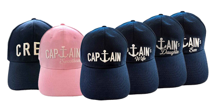 Caps Captain - Mørk blå - Justerbar one-size