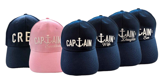 Caps Captain - Mørk blå - Justerbar one-size