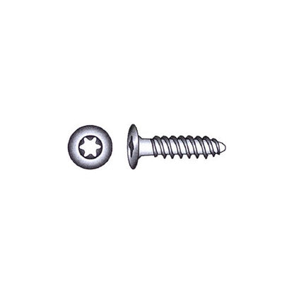 1852 Gulvskrue torx A4 DIN 1001, 4,8 x 19 mm, 15 stk
