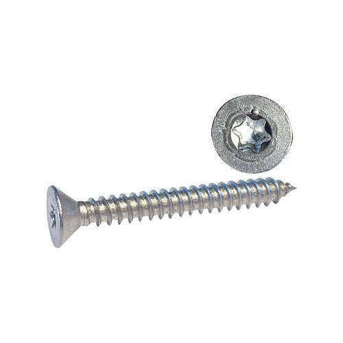 Syrefaste skruer A4, forsenket, torx