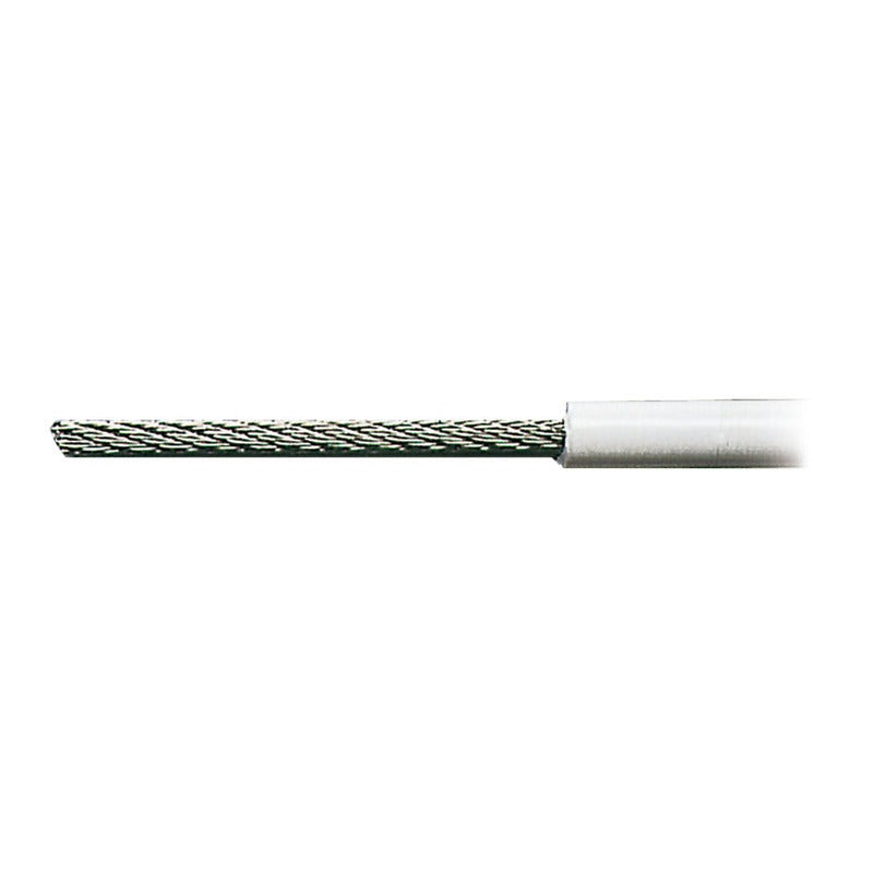 Vaiere av AISI 316 rustfritt stål belagt med hvit PVC